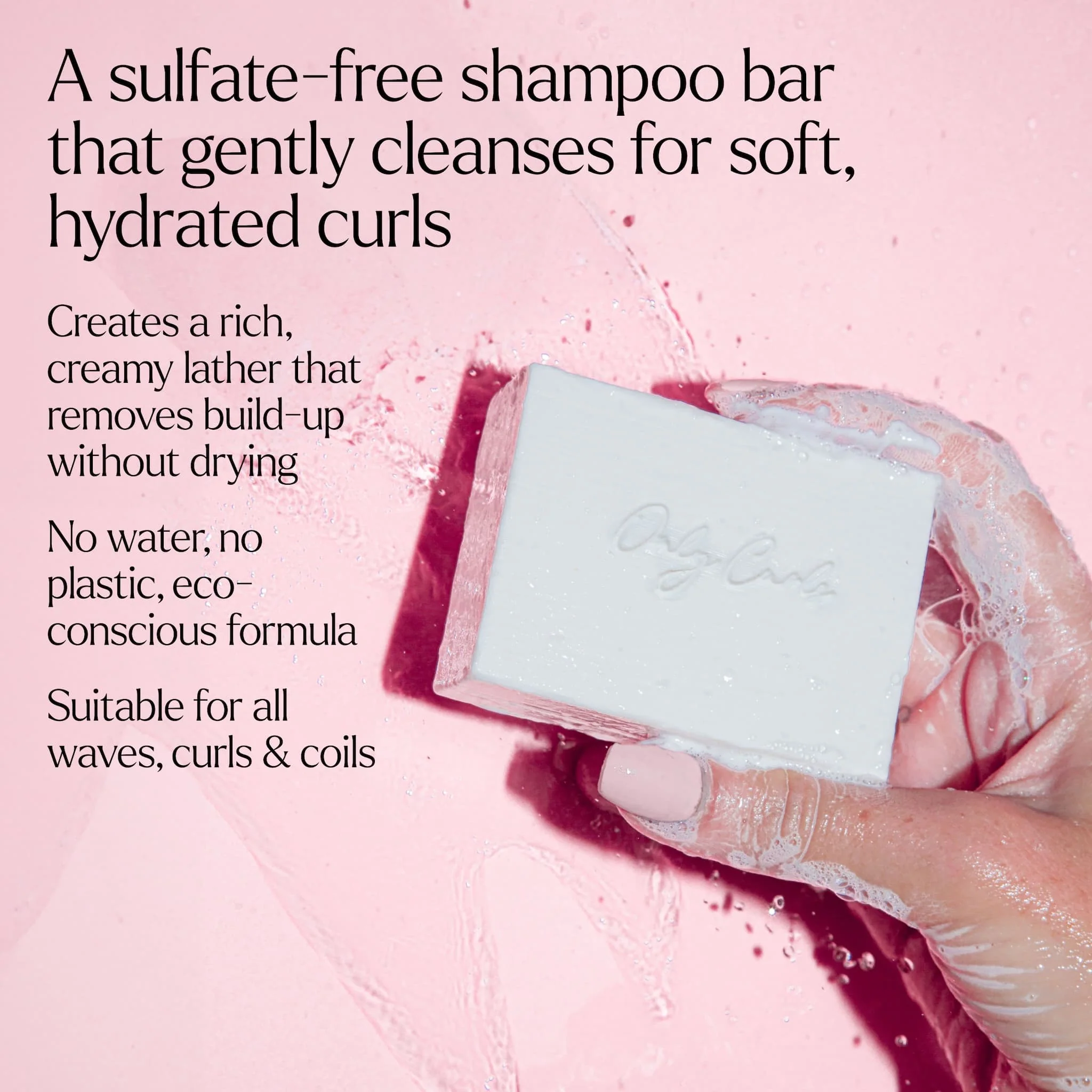 Only Curls Curl Cleansing Shampoo Bar - Image 3