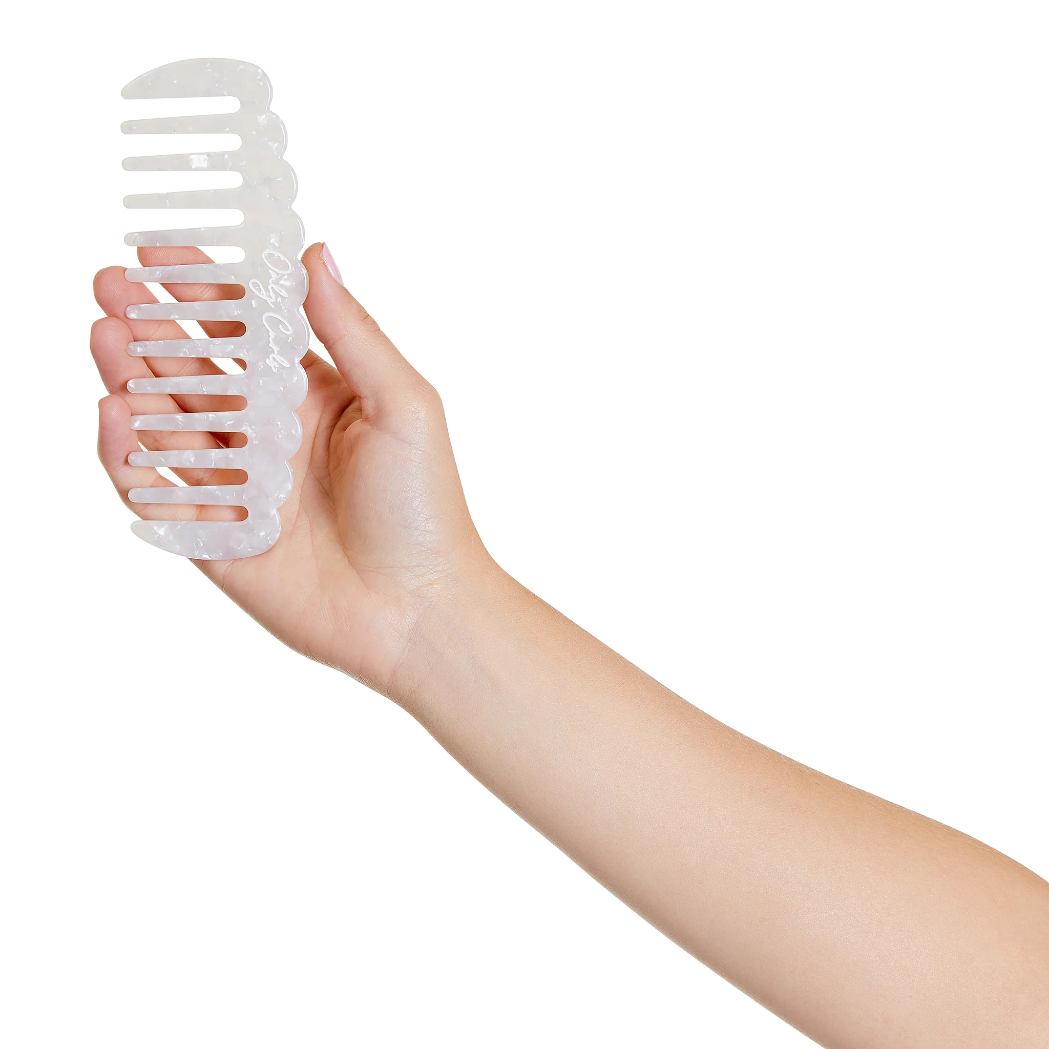 Only Curls Curl Comb - White Shimmer - Image 3